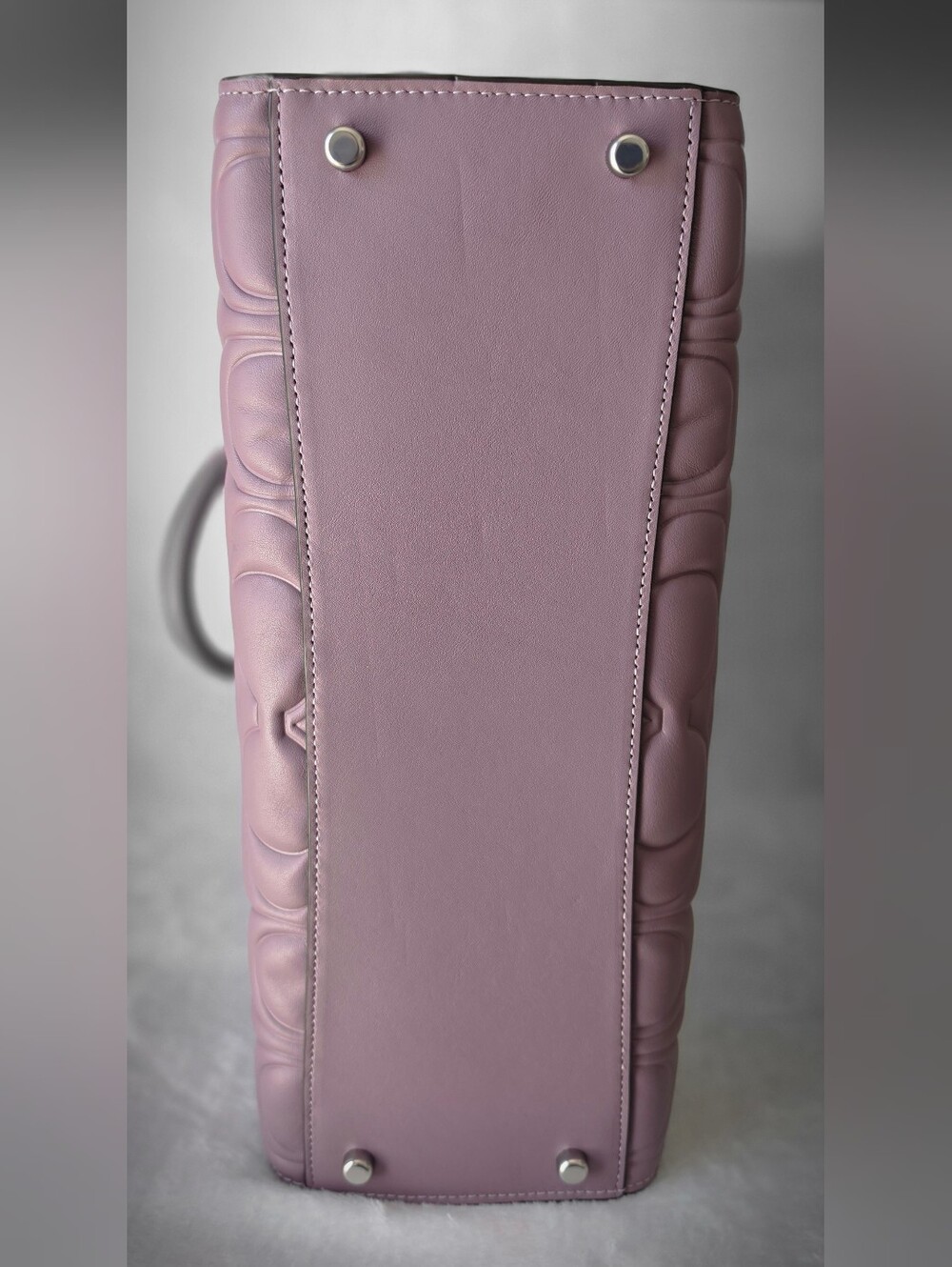 Coach Signature Quilted Leather Tote - Jasmine - Picture 10 of 13